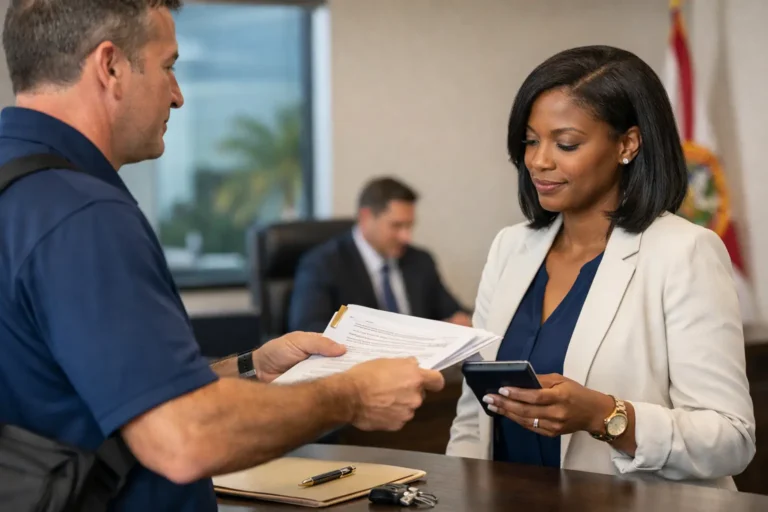 Affidavit of Service Florida Requirements